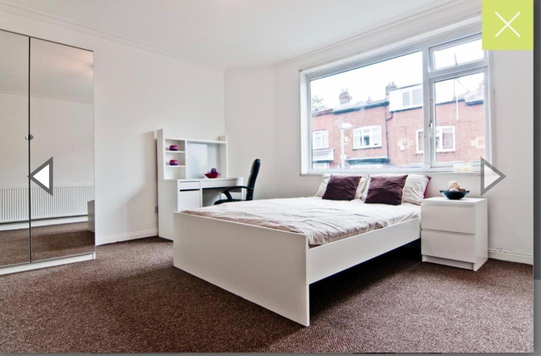 Budget Double Room Close To Leeds University And City Centre Bagian luar foto